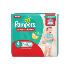 PAMPERS PANTS MAXI S4 28S 