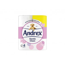 ANDREX GENTLE CLEAN 4 ROLL