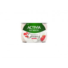 ACTIVIA INTENSELY CREAMY STRAWBERRY 4S 110G